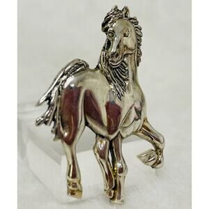 Vintage Horse Pendant or Brooch Stamped SC 1997 Sterling
